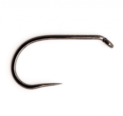 Fario Barbless Fbl 302 Short Shank Hook Black (Pack Of 100) Size 12 Trout Fly Tying Hooks